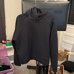 New Balance Quilted Black Hoodie